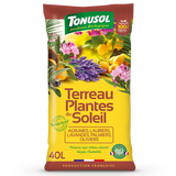 Terreau plantes du soleil
