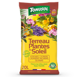 Terreau plantes du soleil